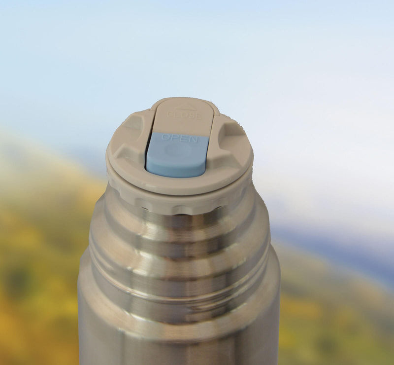 THERMOS® Isolierflasche Light & Compact 1,0 l silber