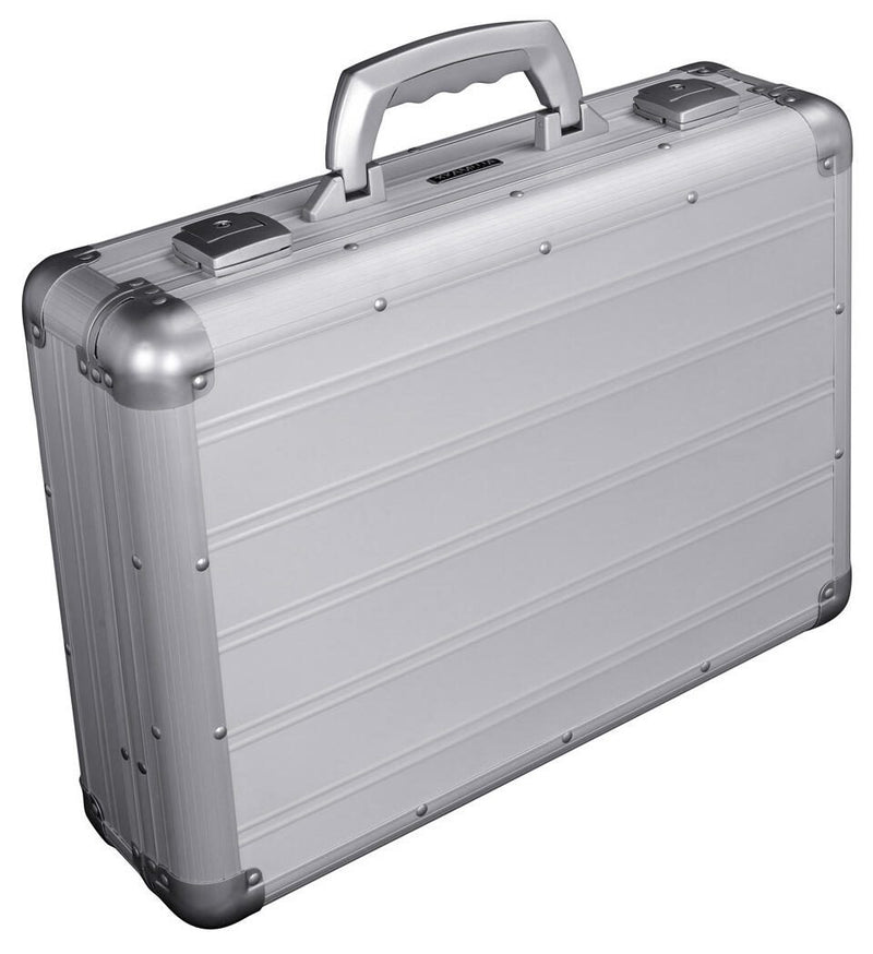ALUMAXX Aktenkoffer VENTURE silber matt bis 39,6 cm (15,6 Zoll)