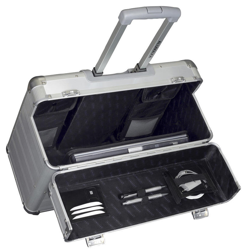 ALUMAXX Pilotenkoffer DISCOVERY silber matt bis 39,6 cm (15,6 Zoll)