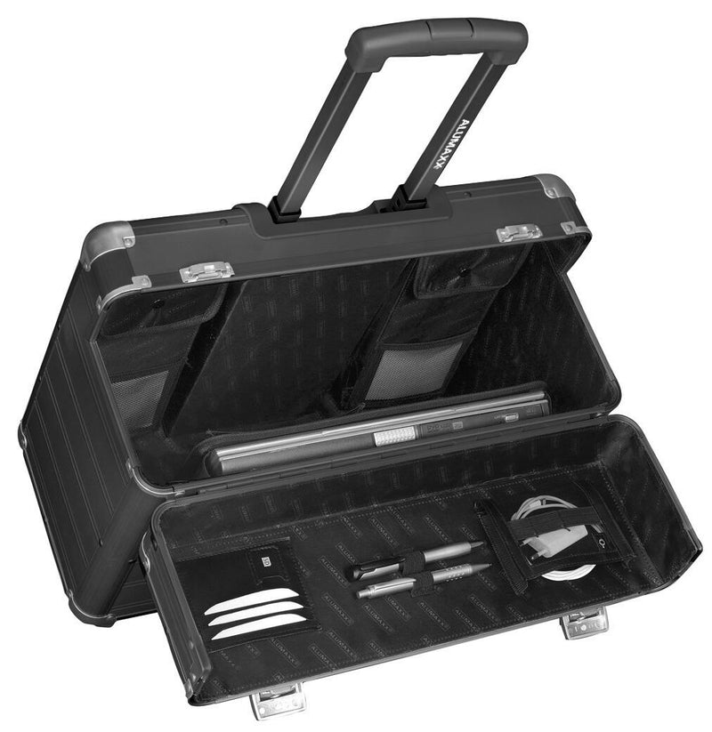 ALUMAXX Pilotenkoffer DISCOVERY silber matt bis 39,6 cm (15,6 Zoll)