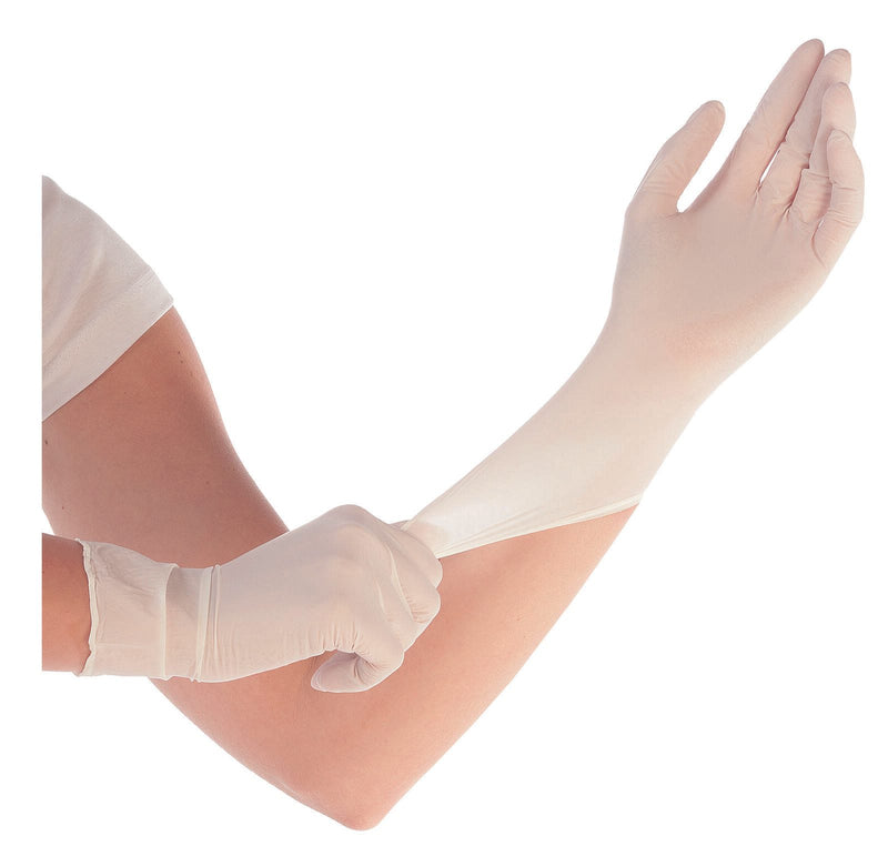 HYGOSTAR Einmalhandschuhe SAFE SUPER STRETCH S weiß