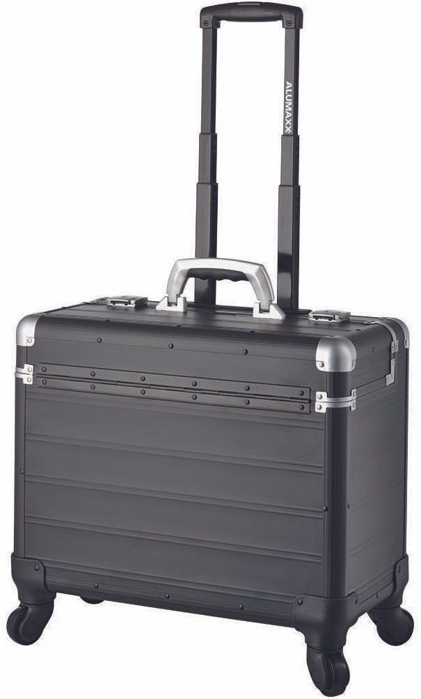 ALUMAXX Pilotenkoffer PANDORA schwarz matt bis 35,6 cm (14 Zoll)
