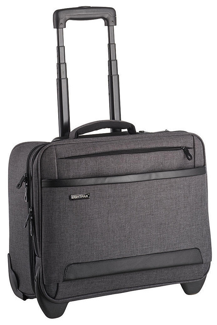 LIGHTPAK Laptop-Trolley ARKON grau 22,3 bis 38,1 cm (15 Zoll)