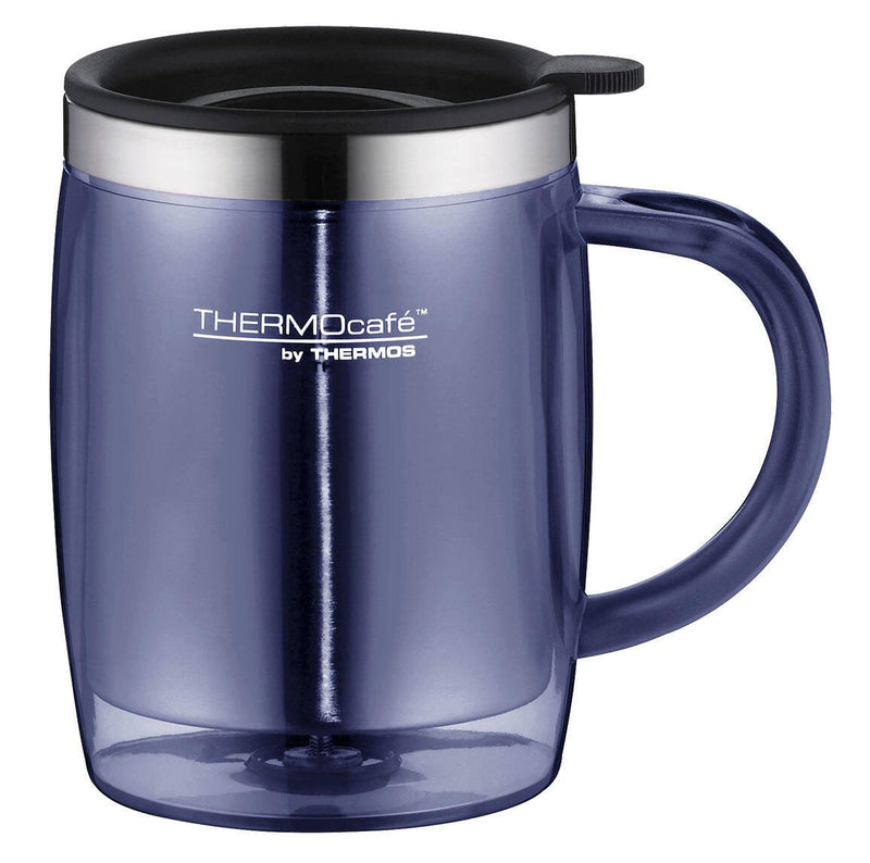 THERMOcafé by THERMOS Isolierbecher Desktop Mug 0,35 l blau