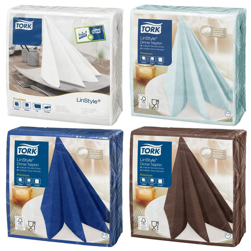 TORK Servietten 39,0 x 39,0 cm 1-lagig kakao