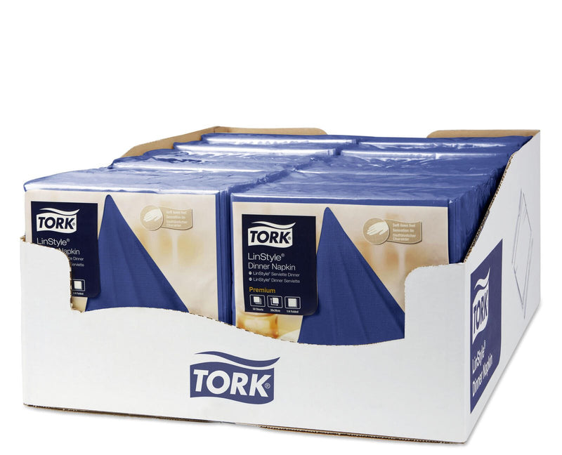 TORK Servietten 39,0 x 39,0 cm 1-lagig mitternachtsblau