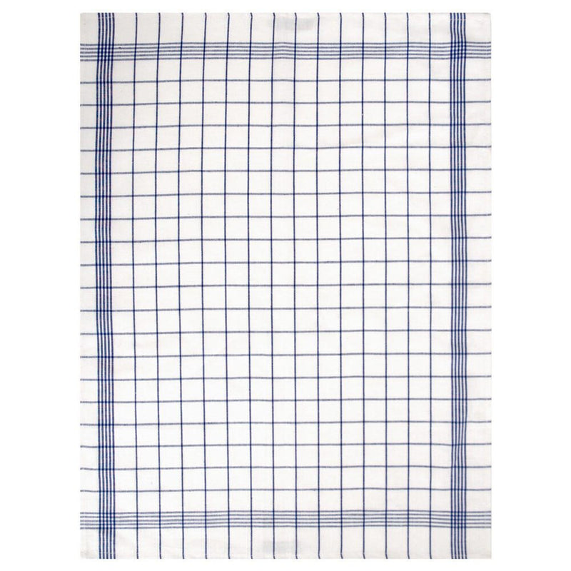 Dyckhoff Karo Geschirrtücher 50 cm x 70 cm blau