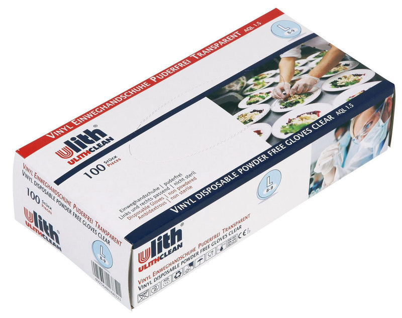Ulith Einmalhandschuhe L transparent