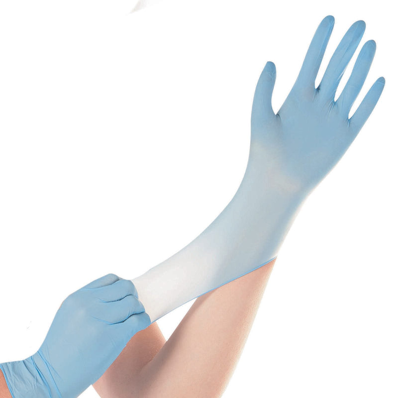HYGOSTAR Einmalhandschuhe SAFE SUPER STRETCH XL blau