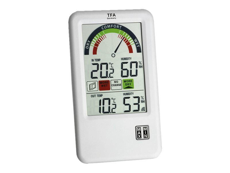 TFA® 30.3045 Hygrometer silber