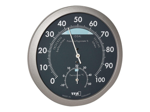 TFA® 45.2043.51 Thermometer schwarz/silber