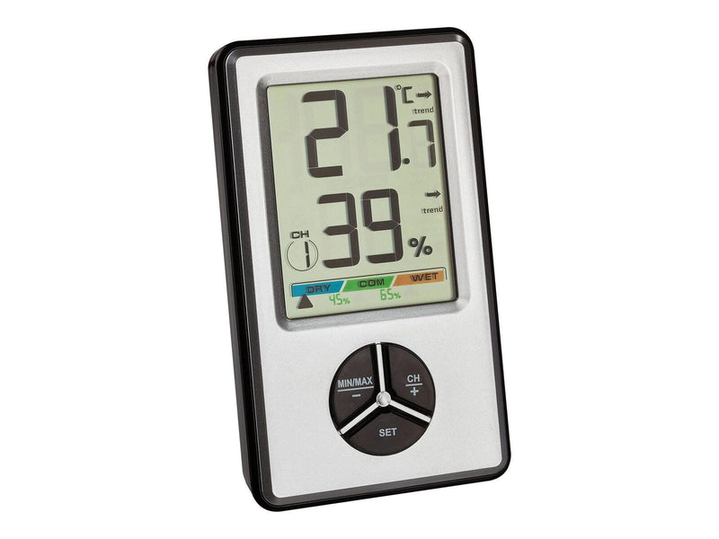 TFA® EXACTO 30.5045.54 Wetterstation silber