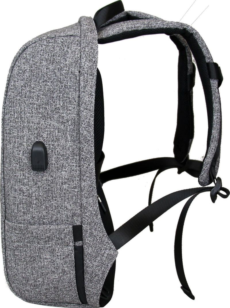 BESTLIFE Rucksack Travelsafe BB-3456GR grau 23,0 l bis 39,6 cm (15,6 Zoll)