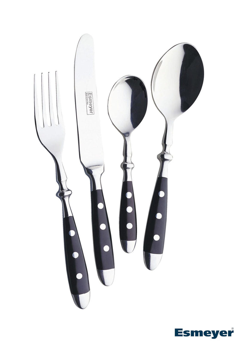 Esmeyer Besteckset NOSTALGIE silber, schwarz
