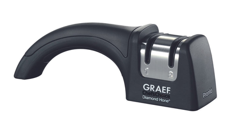 GRAEF Messerschärfer schwarz, silber