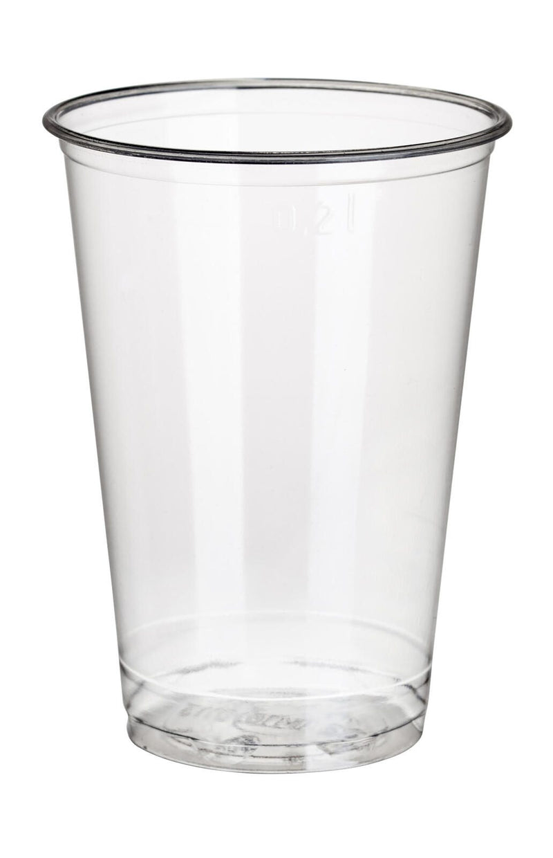 PAPSTAR pure Einweg-Trinkbecher 7.03 cm 0,2 l glasklar