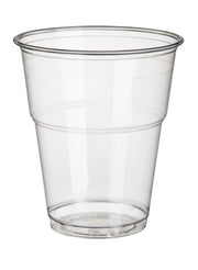 PAPSTAR pure Einweg-Trinkbecher 9.5 cm 0,3 l glasklar