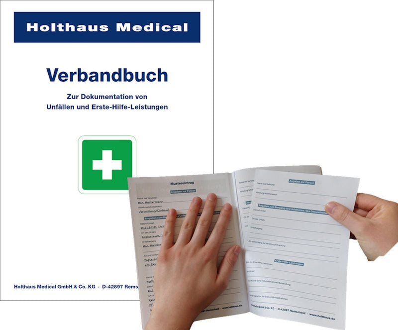Holthaus Medical Erste-Hilfe-Verbandbuch