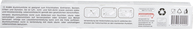RUBIN Aluminiumfolie 30 m