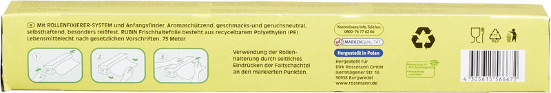 RUBIN Frischhaltefolie 75m