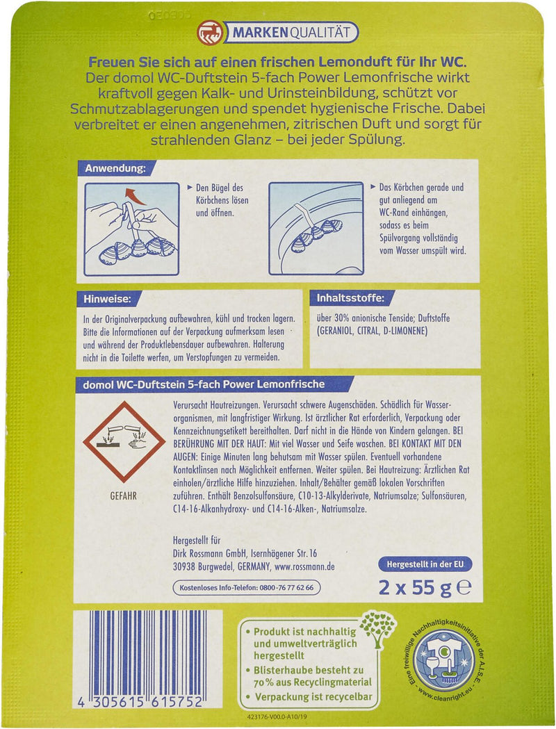 domol WC-Duftspüler Lemonfrische 2,0 St.