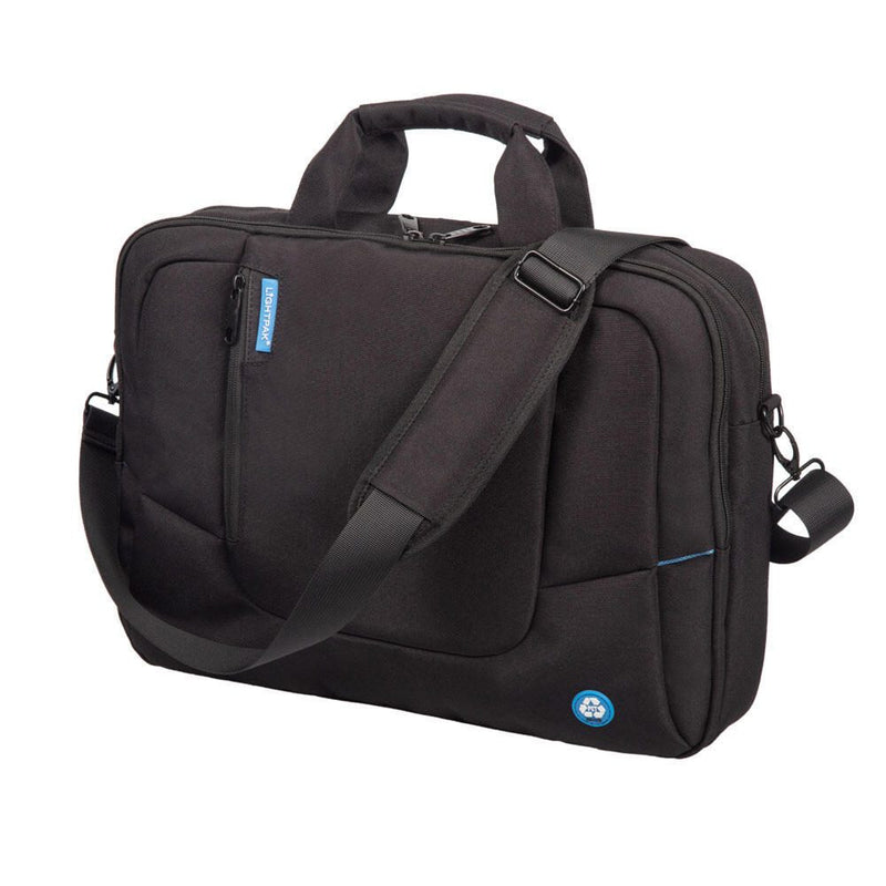 LIGHTPAK Laptoptasche RPET schwarz bis 43,2 cm (17 Zoll)