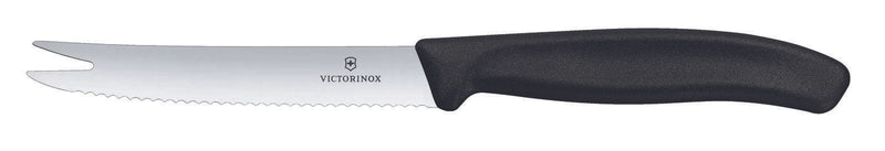 VICTORINOX Wurstmesser Swiss Classic silber, schwarz