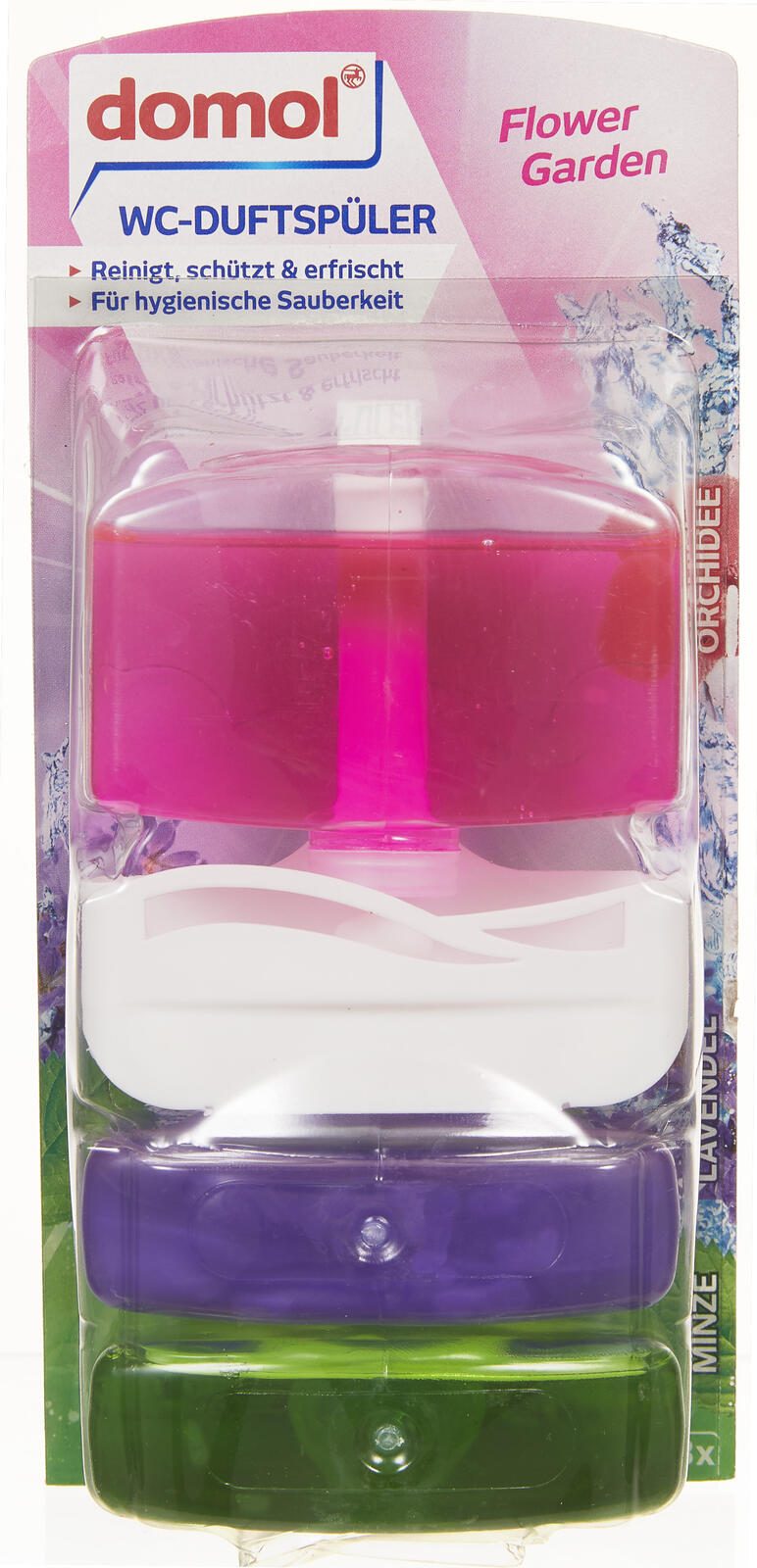 domol WC-Duftspüler Flower Garden 3x 55,0 ml
