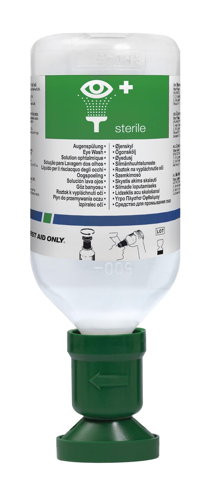 FIRST AID ONLY Augenspülung sterile 0,5 l