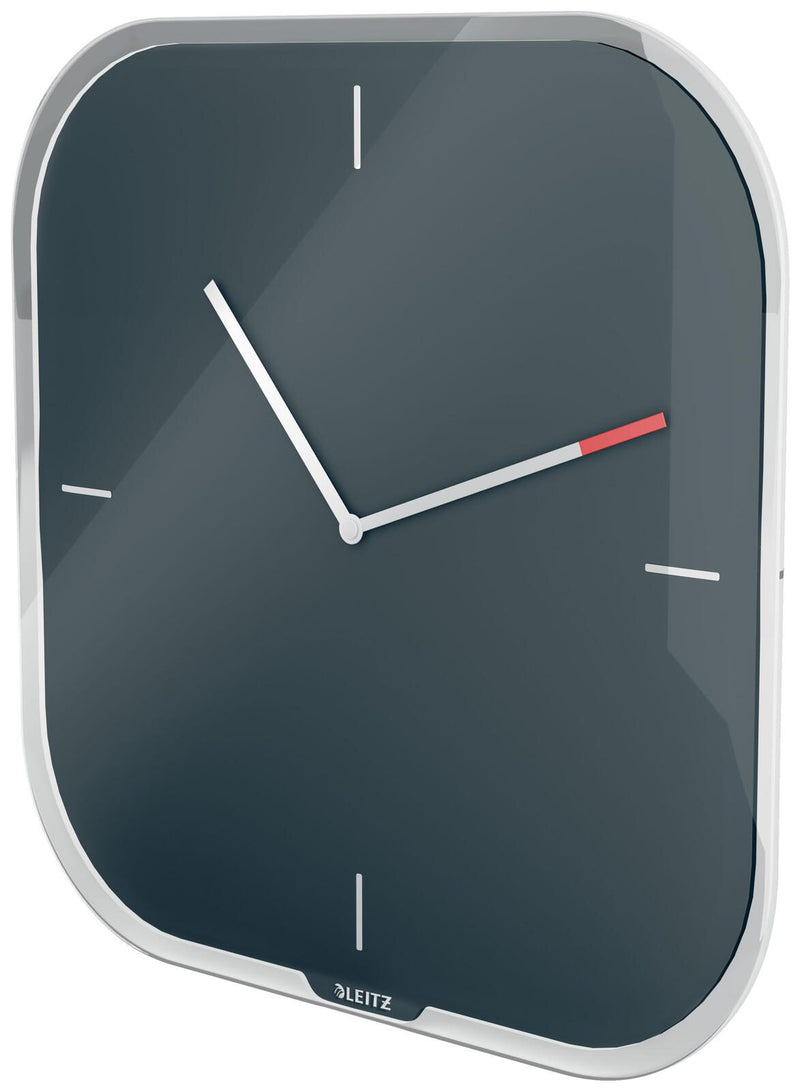 LEITZ Wanduhr Cosy grau