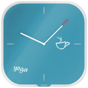 LEITZ Wanduhr Cosy blau