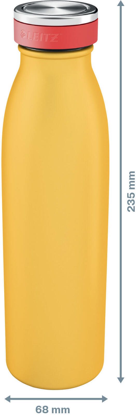 LEITZ Isolierflasche Cosy 0,5 l gelb