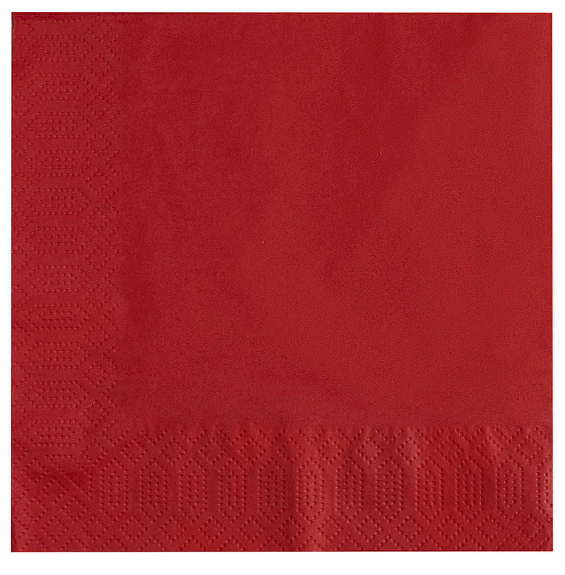 alouette Servietten 33,0 x 33,0 cm 3-lagig rot