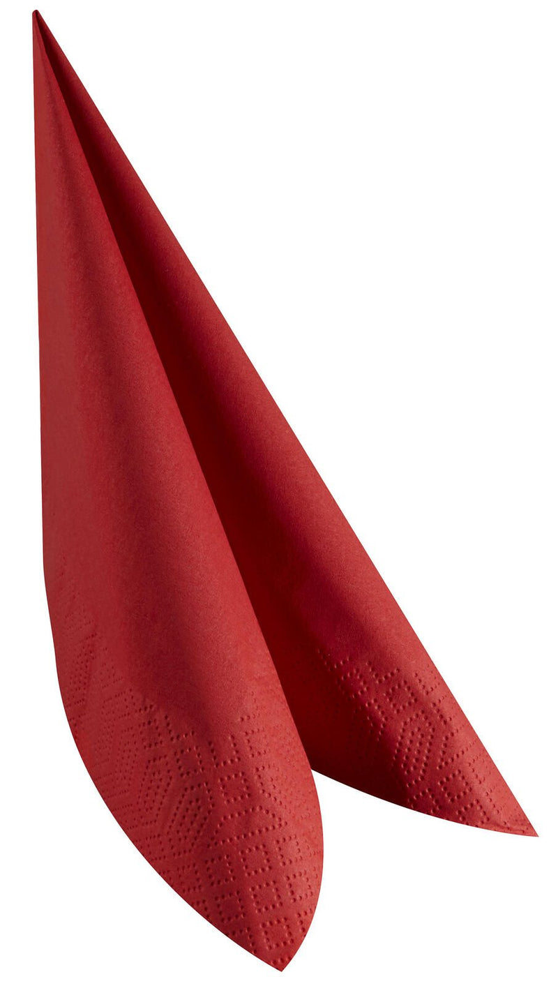 alouette Servietten 33,0 x 33,0 cm 3-lagig rot
