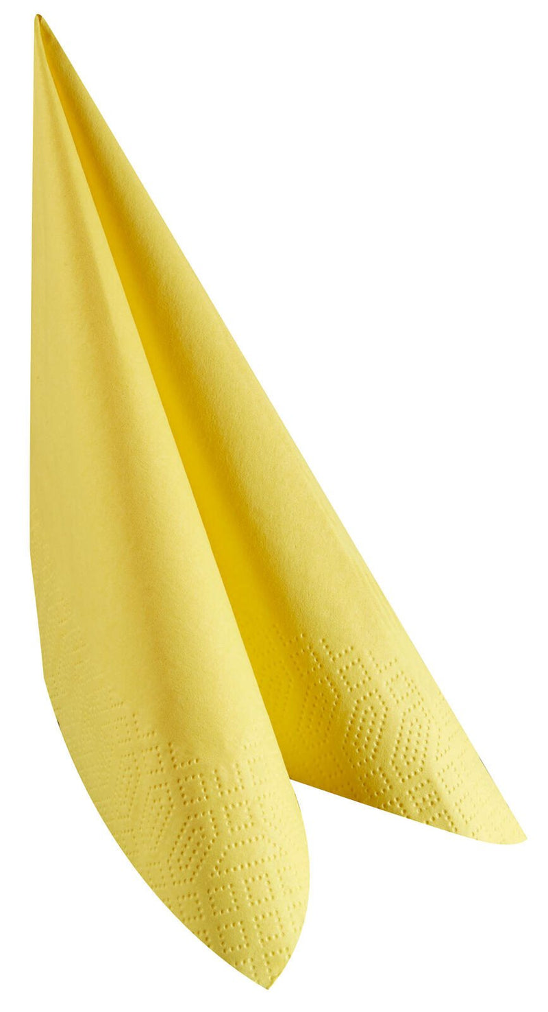 alouette Servietten 33,0 x 33,0 cm 3-lagig gelb
