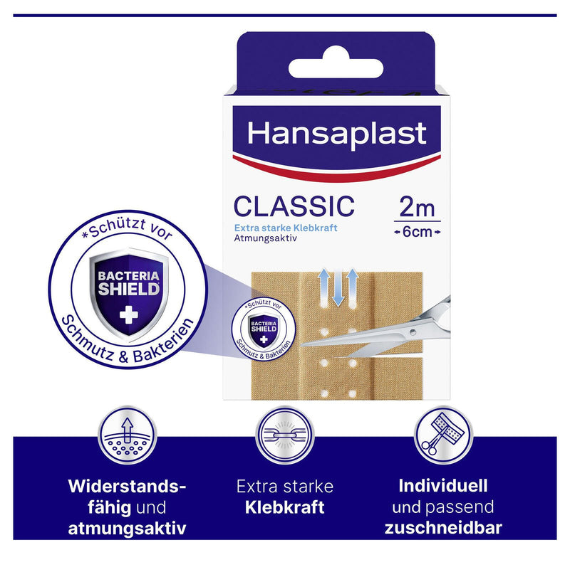 Hansaplast Pflaster CLASSIC 6 cm x 10 cm
