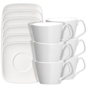 Ritzenhoff & Breker Arena Kaffeetassen-Set 180,0 ml weiß