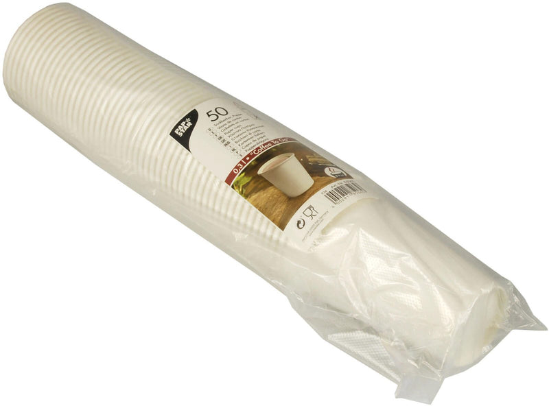 PAPSTAR Einweg-Trinkbecher 8 cm 0,3 l weiß