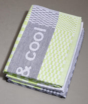 Dyckhoff fresh & cool Geschirrtücher 50 cm x 70 cm grün