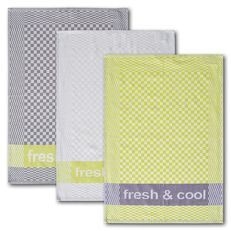 Dyckhoff fresh & cool Geschirrtücher 50 cm x 70 cm grün