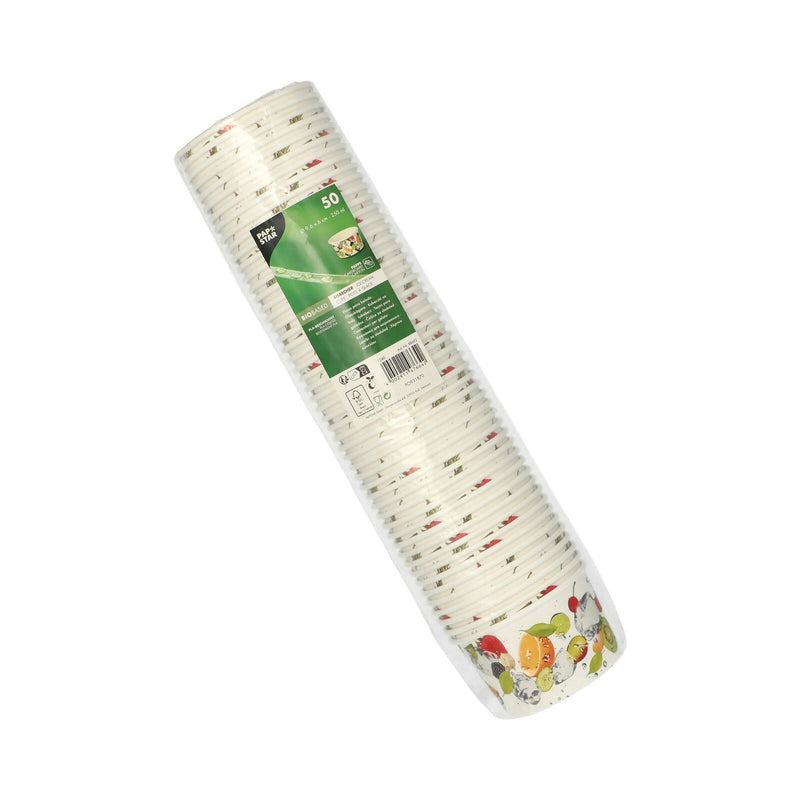 PAPSTAR Papp-Eisbecher 9.6 cm 250 ml weiß