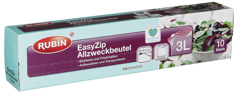 RUBIN Gefrierbeutel 4305615453798 transparent 3,0 l