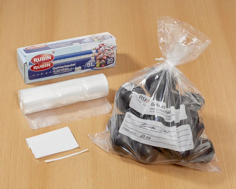 RUBIN Gefrierbeutel 4305615428970 transparent 3,0 l
