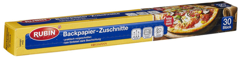 Rubin Backpapierzusch. 30 St.