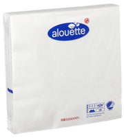 alouette Servietten 33,0 x 33,0 cm 3-lagig weiß