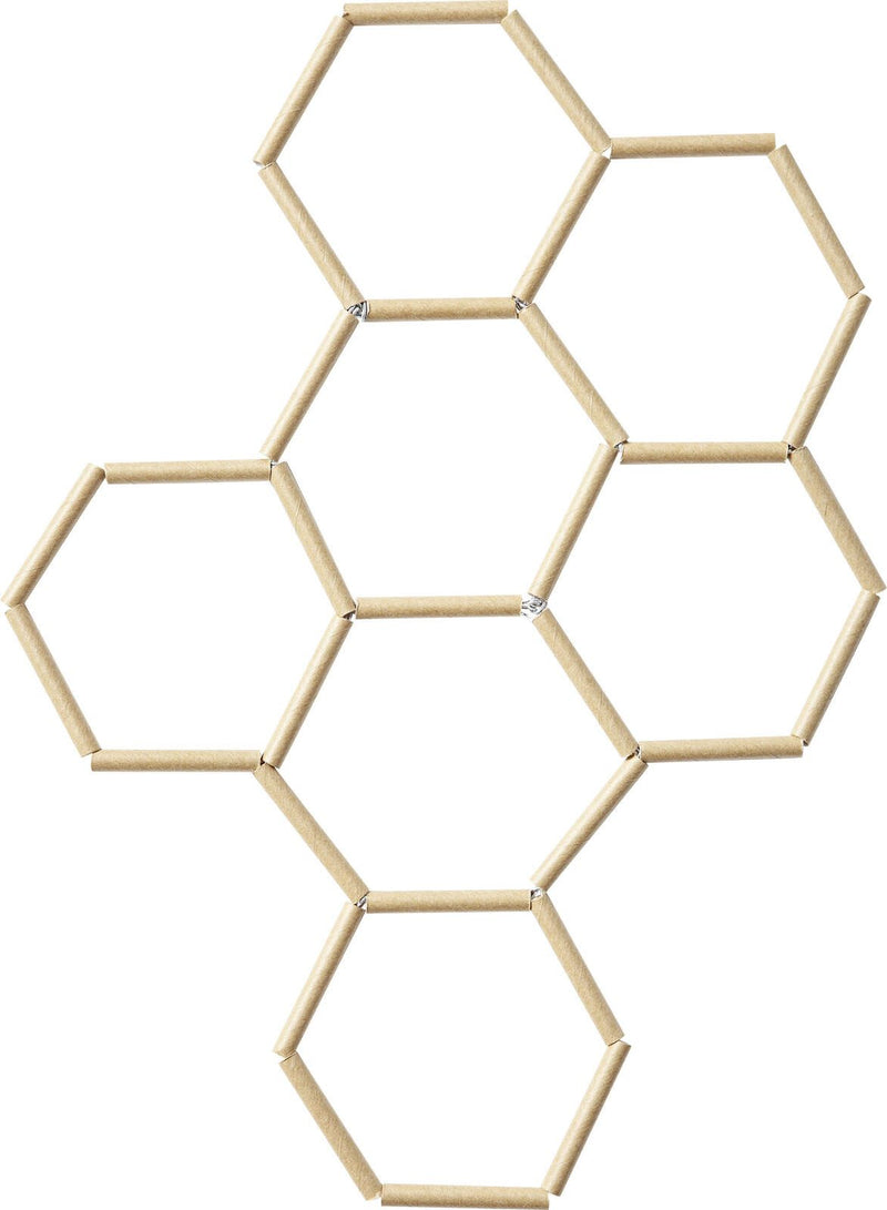 folia Strohhalme KRAFT braun