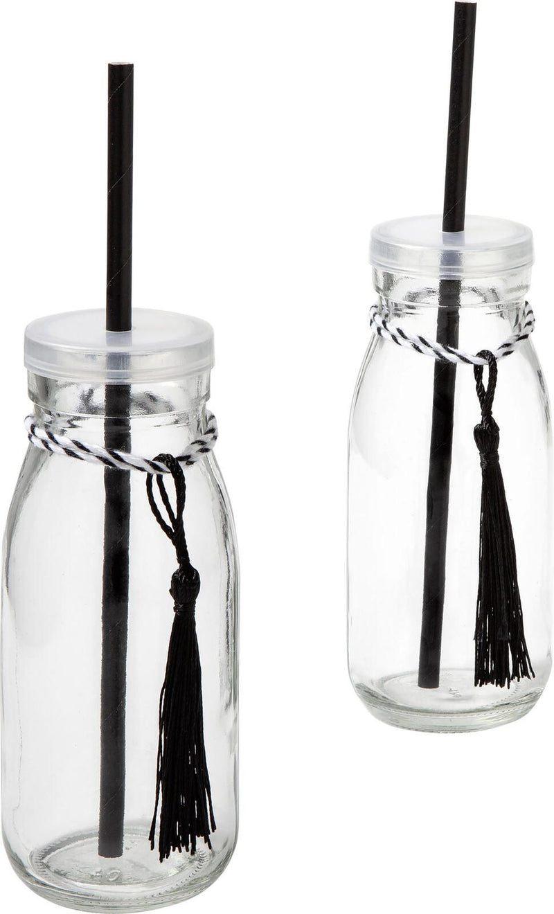 folia Strohhalme BLACK schwarz