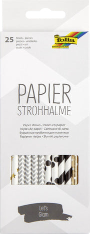 folia Strohhalme LET´S GLAM farbsortiert
