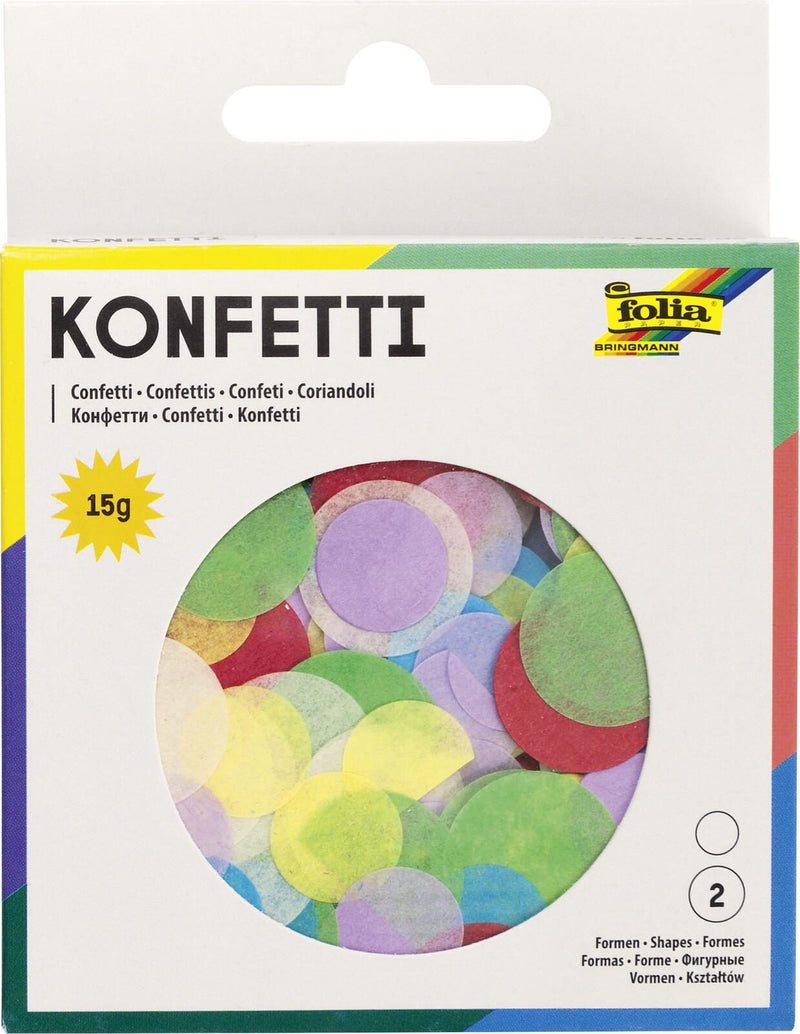 folia Konfetti Kids bunt