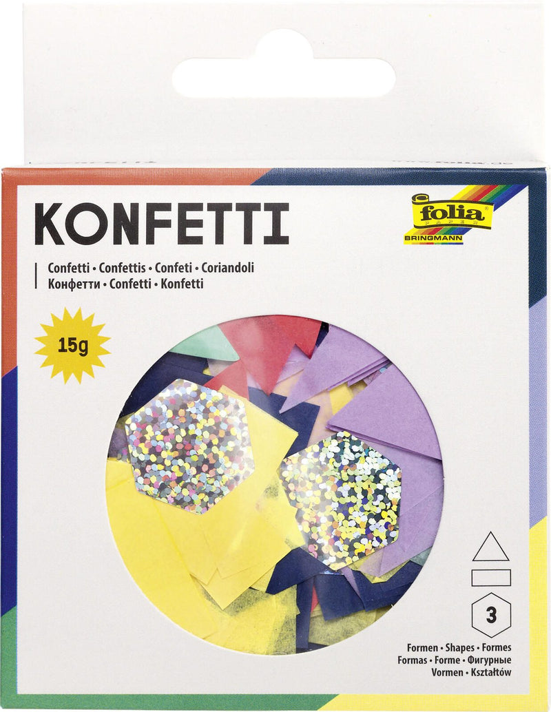 folia Konfetti Modern Chic bunt